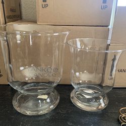 Glass Candle Holders