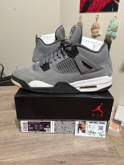 Size 11 - Nike Air Jordan 4 Retro Cool Grey with OG box with receipt