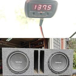 Rockford Fosgate 10s In A Ported Box