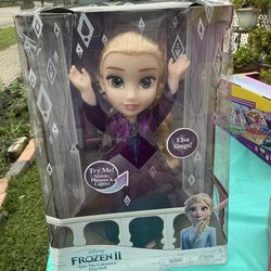 NEW Purple Dress Singing Elsa