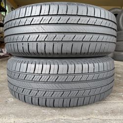 (2) 215/60/16 Michelin Used Tires