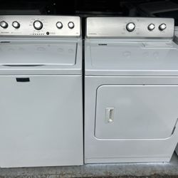 ⭐️NICE CLEAN MAYTAG CENTENNIAL TOP LOAD WASHER AND DRYER SET⭐️