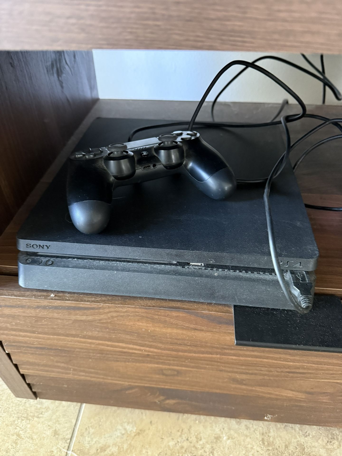 PS4 w/games and controller