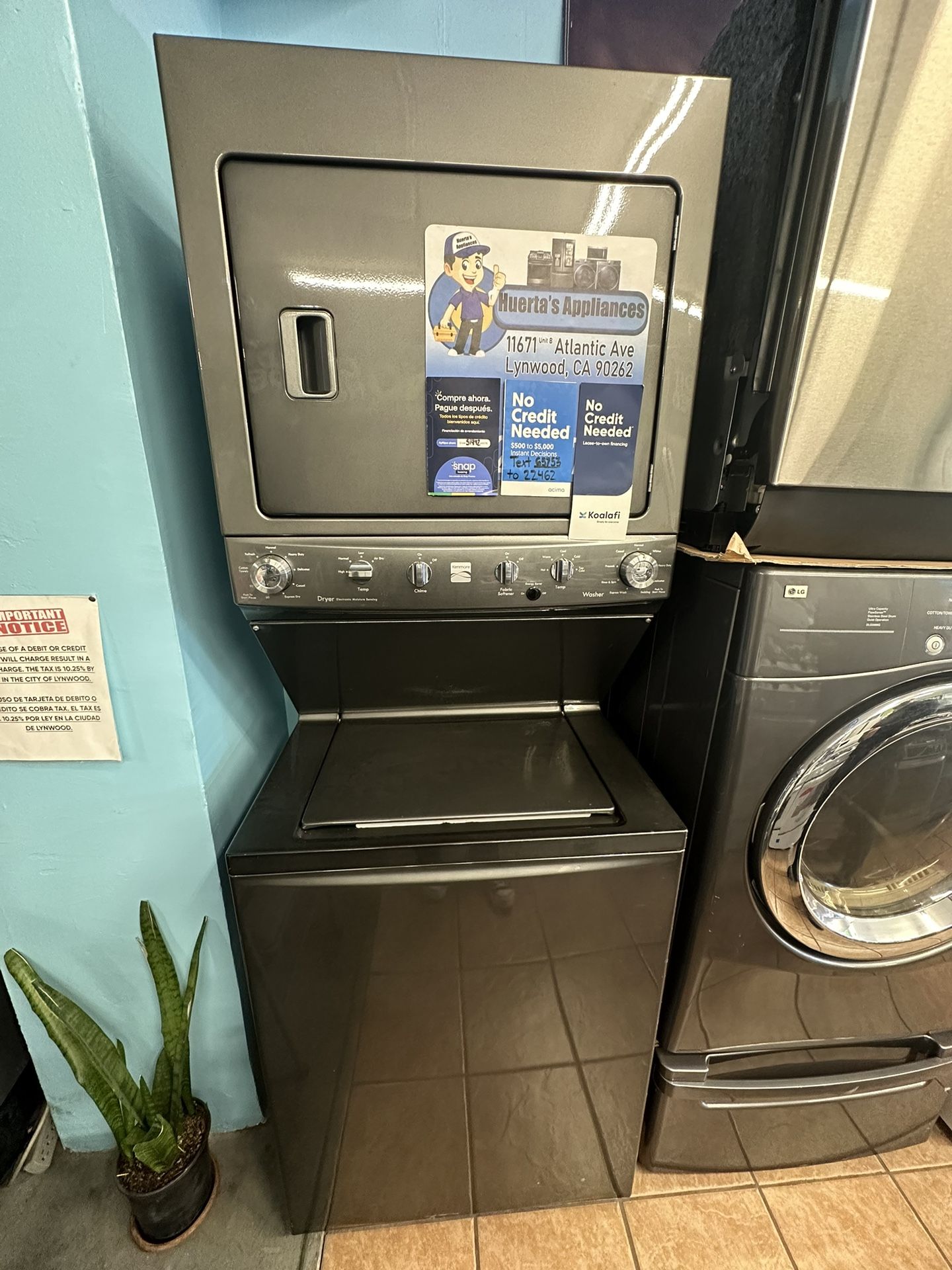 Kenmore Stackable Washer And Dryer