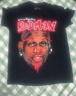 Dennis Rodman America's Bad Boy Graphic T-Shirt
