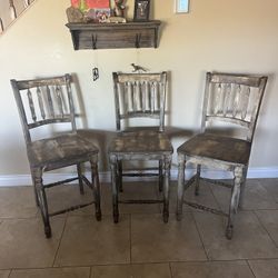 Rustic Bar Stools 