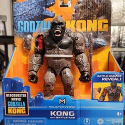 New Godzilla vs Kong KONG with Battle Axe Monsterverse