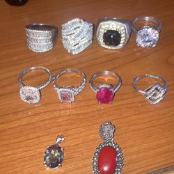 925 Silver rings  Anillos de plata