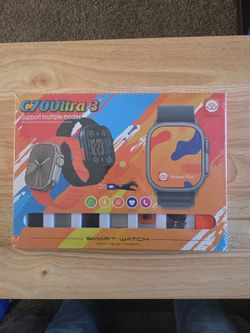 Smart watch with 7 different bands