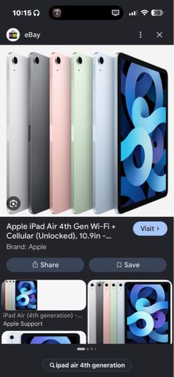 Ipad air 4th gen ( not free send offers)