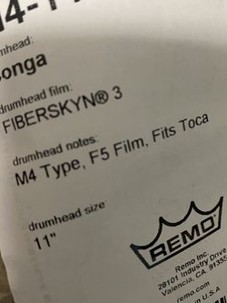 Conga Head 11”