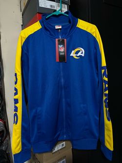 Rams Track Jacket Pants Mens Large