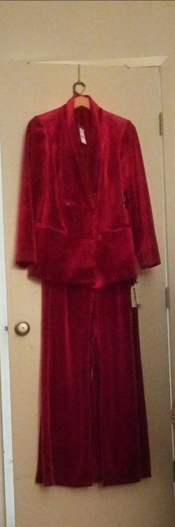 Beautiful velvet suit