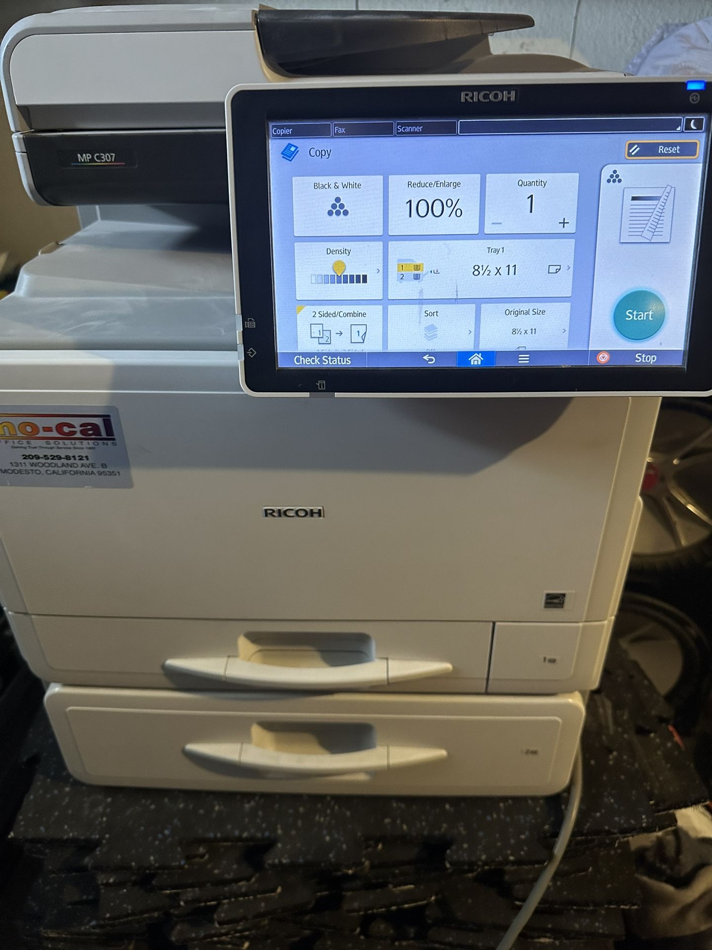 Ricoh MP C307 Printer