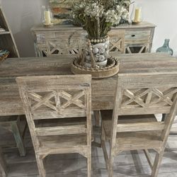 Multi Color Dining Room Table 