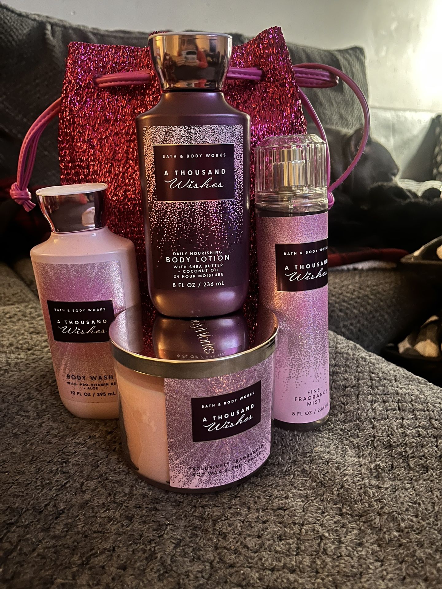 Bath And Body Works Set Thousand Wishes !
