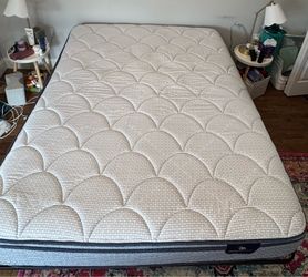 Queen Mattress and frame