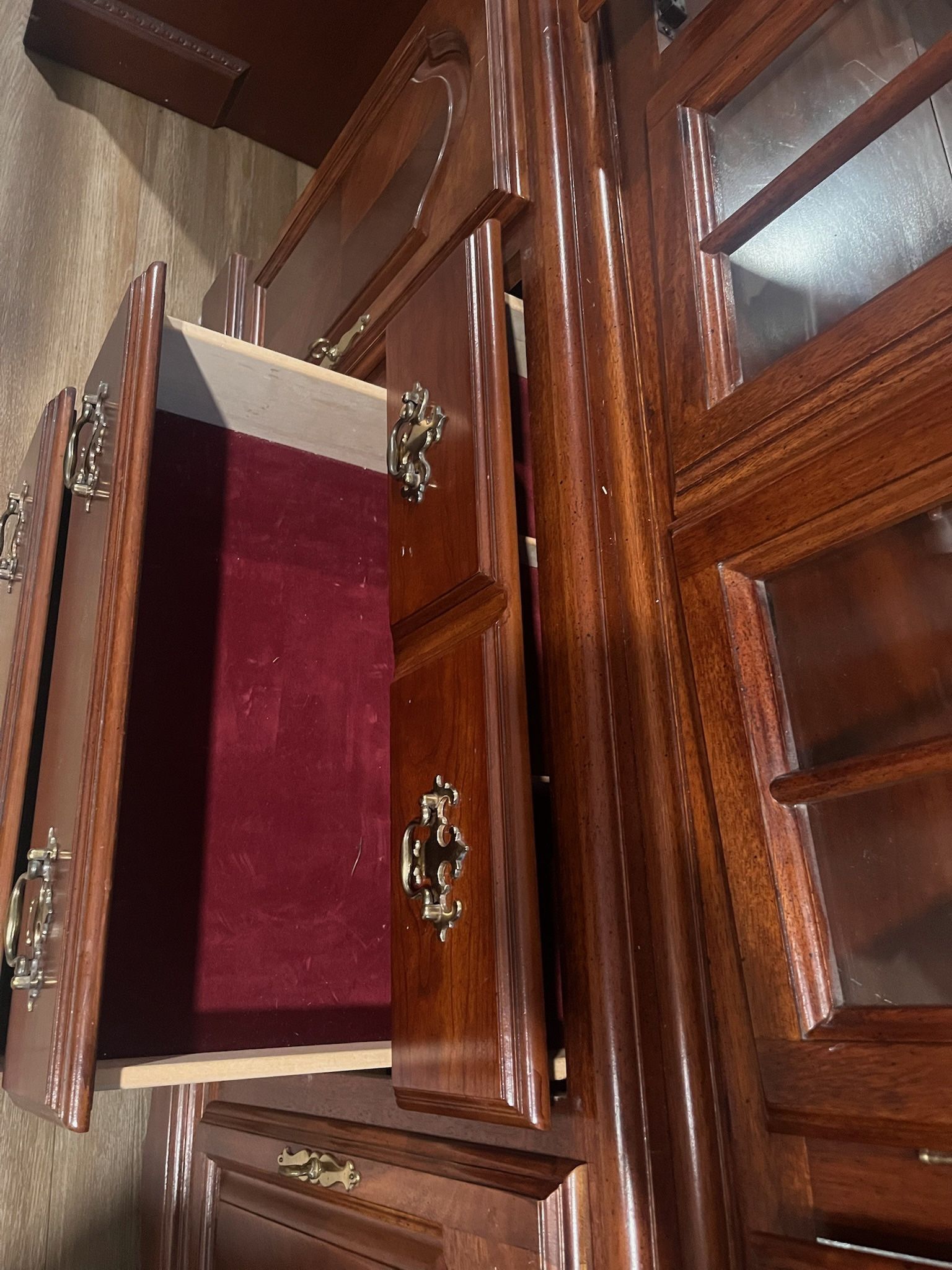 Side Board. and Desk