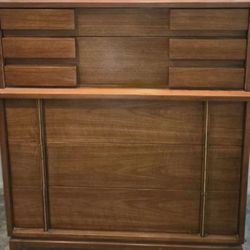 Mid Century Modern Dresser Tallboy 