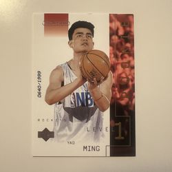 2002-2003 Upper Deck Ovation #132 Yao Ming, Level 1 Rookie
