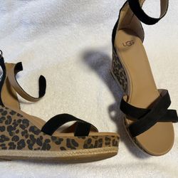 Ugg Cheetah Wedges