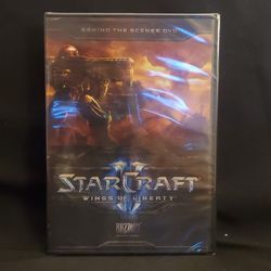 Starcraft II Wings Of Liberty DVD 2010 Behind The Scenes Blizzard Entertainment 