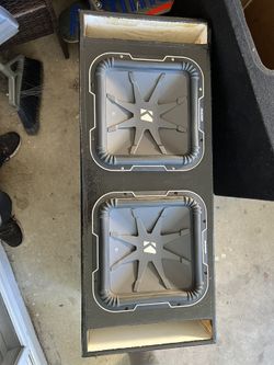 15s Kicker Q Class 4800 Watts Total 2400 Watts Cada Una