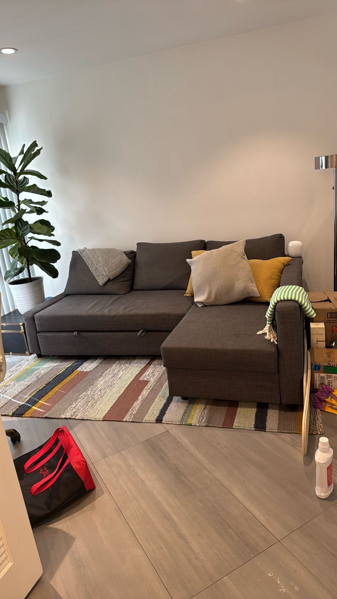 IKEA FRIHETEN Sofa Bed Couch