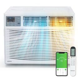 ❤️‍🔥 8000 BTU 115V Window Air Conditioner with Heat & Install Kit$190