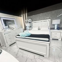 New 4pc Bedroom Set In Box Buy Now Pay Later $39 Down No Credit Needed