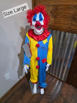 New Scary Clown Costume