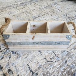 3 slot utensil caddy "Spoon Knife Fork"