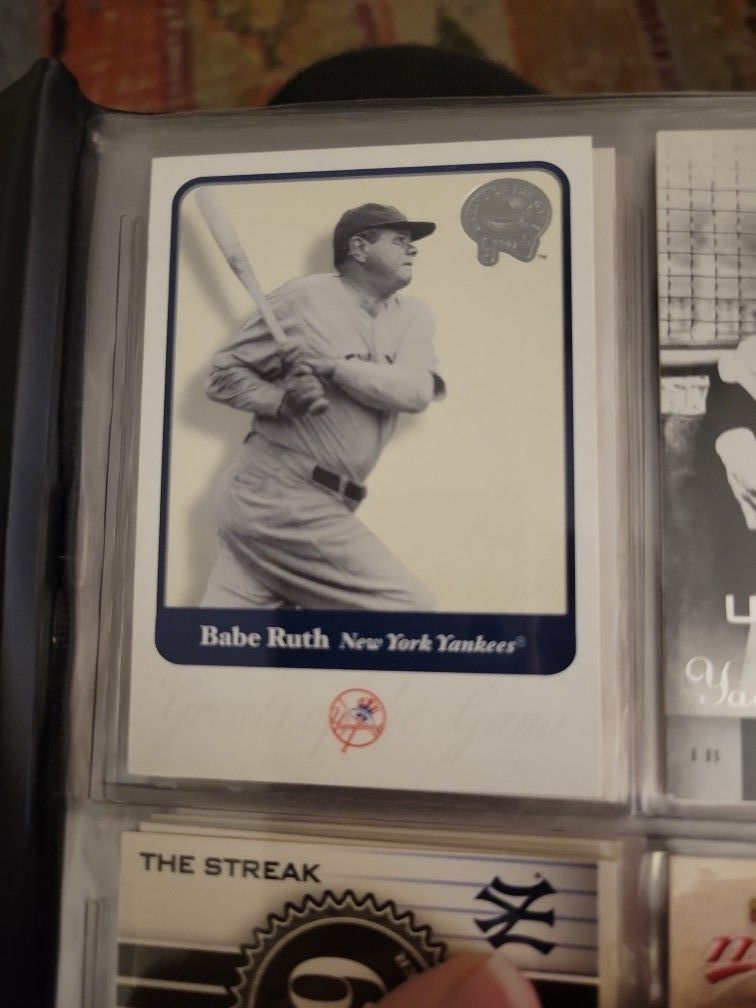 Babe Ruth Baseball Card #3 Fleer