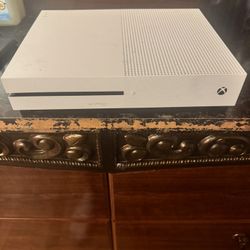 Microsoft Xbox One S Model 1681 White Home Gaming Console
