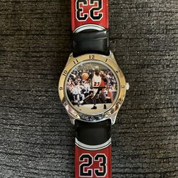 Michael Jordan Chicago Bulls #23 Vintage Wrist Watch Working