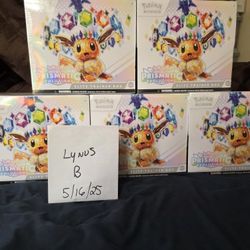 Pokemon Prismatic Evolutions Etb