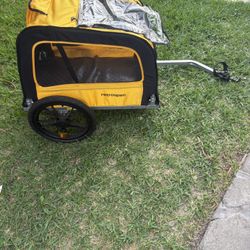 Retrospec-Rover Waggin Pet Bike Trailer….Please Read Description!