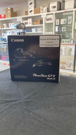 Canon PowerShot G7X Mark III