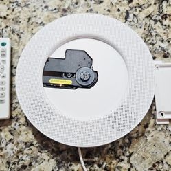 Space Saving Wall Mount CD/Bluetooth/Stereo with remote only $25