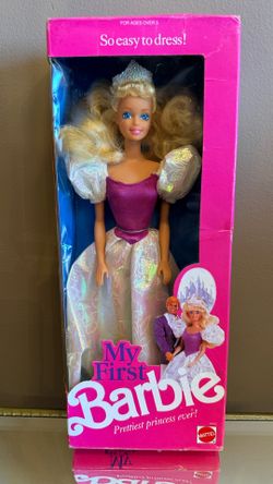 1989 Mattel My First Barbie "Prettiest Princess Ever”