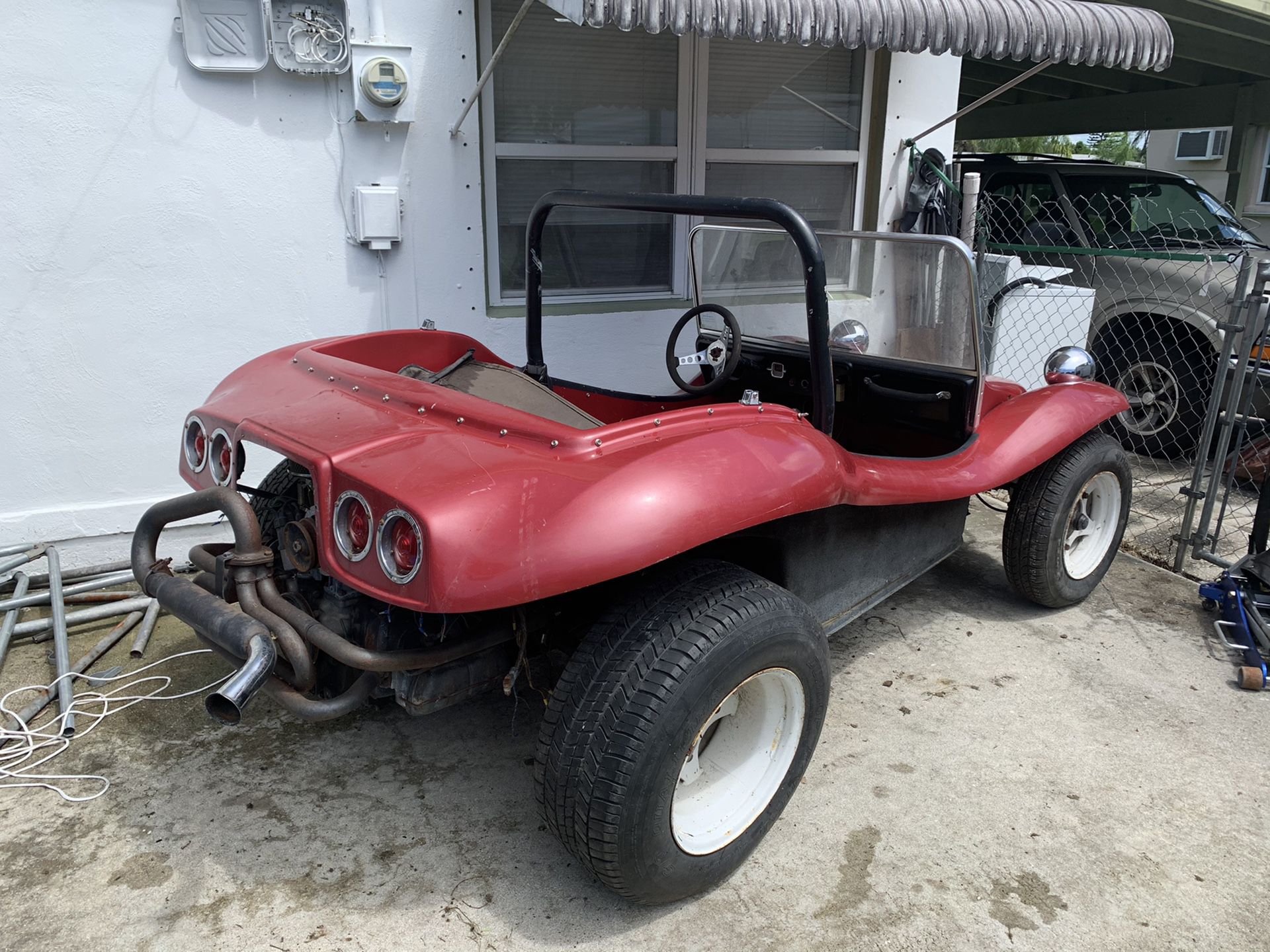 Vw Manx dune buggy with soft top and windows make offer