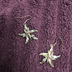 Brand New Starfish Earrings