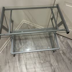 Glass Desk 