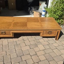 Ricardo Lynn & Co. Asian-style teak coffee table