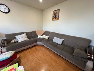 L-Shaped Sleeper Sectional Sofa – $400 OBO