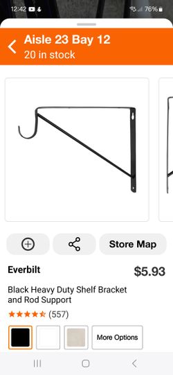 Everbilt Heavy Duty Shelf New $ 3 Each Or $ 20 All