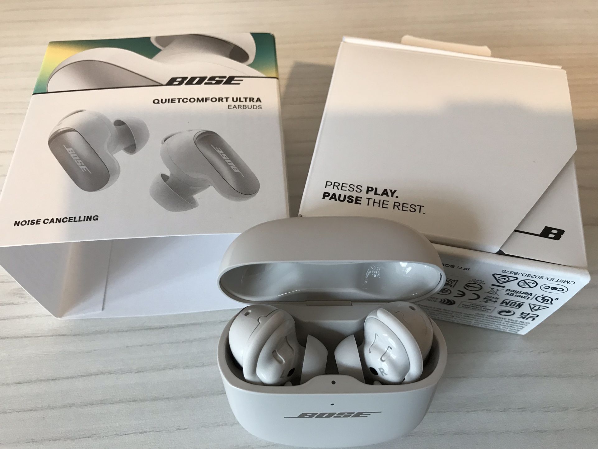 Bose QuietComfort Ultra Wireless Noise Cancelling Earbuds