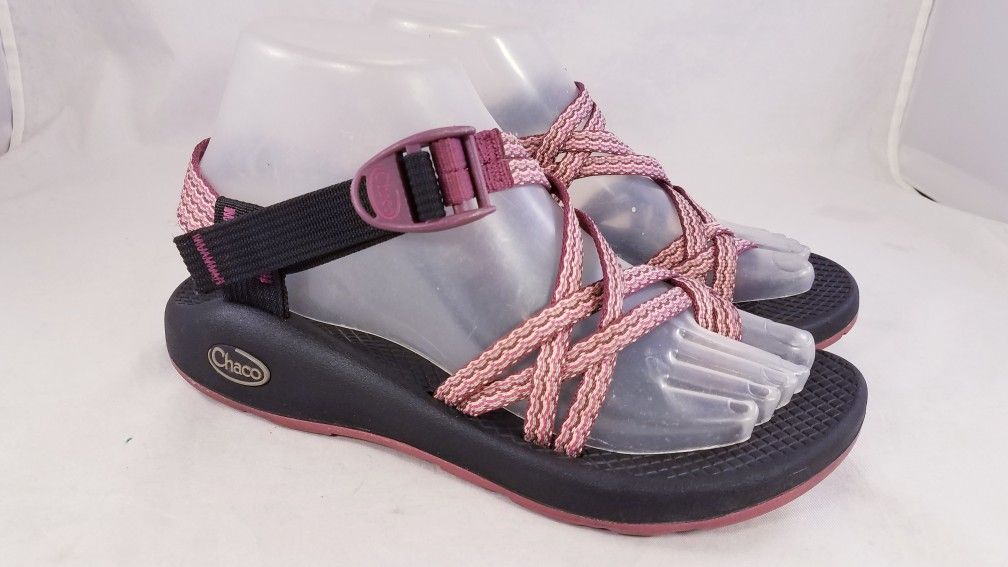 CHACO ZX3 PINK WOMAN HIKING SANDALS SIZE