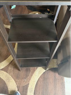 Wooden shelf