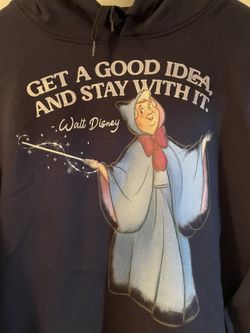 Hoddie Disney, color navy, Size EG,, New